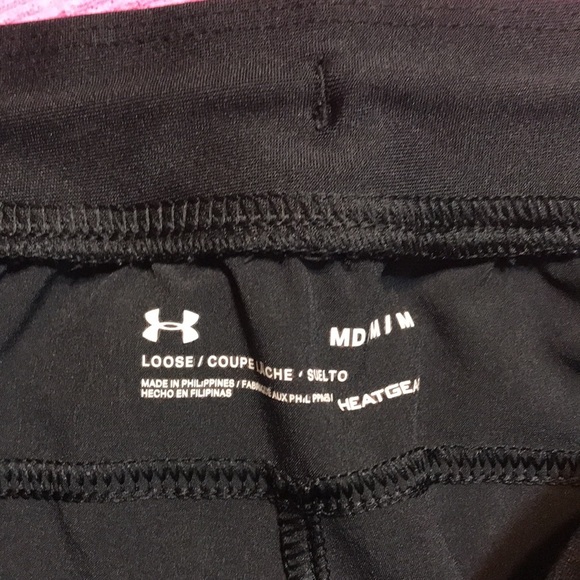 Under armour mens black loose athletic jogger pants size medium - Picture 10 of 11